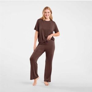 Nuuds pajamas set- coffee color